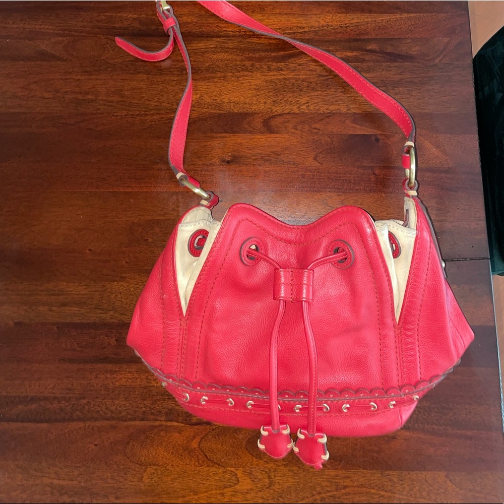 Isabella Fiore - Red Leather Crossbody bag